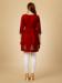 Picture of Graceful Rayon Dark Red Kurtis & Tunic