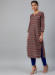 Picture of Fascinating Rayon Grey Kurtis & Tunic