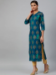 Picture of Beautiful Rayon Teal Kurtis & Tunic