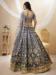 Picture of Comely Silk Light Slate Grey Lehenga Choli