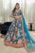 Picture of Delightful Silk Light Sea Green Lehenga Choli