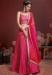 Picture of Good Looking Chiffon & Silk Light Coral Lehenga Choli