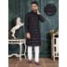 Picture of Beauteous Cotton Black Kurtas