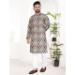 Picture of Magnificent Cotton Slate Grey Kurtas