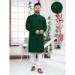 Picture of Gorgeous Rayon Dark Green Kurtas