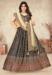 Picture of Gorgeous Silk Black Lehenga Choli