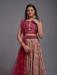 Picture of Marvelous Silk Rosy Brown Lehenga Choli