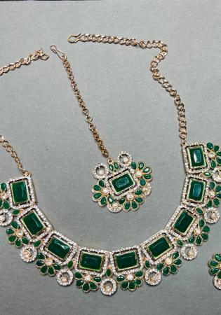 Picture of Pretty Dark Green Necklace Set