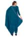 Picture of Appealing Georgette Teal Straight Cut Salwar Kameez