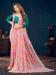 Picture of Gorgeous Georgette Light Coral Saree