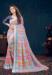 Picture of Nice Georgette Medium Turquoise Saree