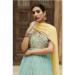 Picture of Georgette Dark Sea Green Anarkali Salwar Kameez