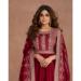 Picture of Amazing Silk Maroon Anarkali Salwar Kameez