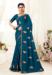 Picture of Graceful Georgette Teal Saree