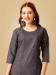 Picture of Delightful Cotton Dim Gray Kurtis & Tunic