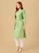 Picture of Splendid Cotton Dark Khaki Kurtis & Tunic