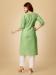 Picture of Splendid Cotton Dark Khaki Kurtis & Tunic