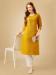 Picture of Sublime Cotton Dark Golden Rod Kurtis & Tunic