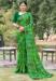 Picture of Amazing Georgette Yellow Green Saree