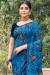 Picture of Alluring Georgette Dark Turquoise Saree