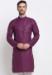 Picture of Radiant Cotton Purple Kurtas