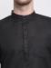 Picture of Pleasing Cotton Black Kurtas