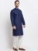 Picture of Beautiful Cotton Navy Blue Kurtas