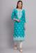 Picture of Elegant Rayon Dark Turquoise Kurtis & Tunic