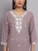 Picture of Enticing Rayon Dark Grey Kurtis & Tunic