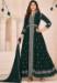 Picture of Georgette Dark Slate Grey Anarkali Salwar Kameez