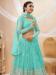 Picture of Elegant Georgette Sky Blue Lehenga Choli