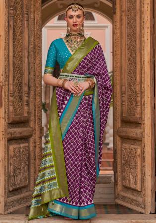 Picture of Amazing Silk Brown Saree