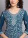 Picture of Radiant Rayon Dark Slate Blue Kurtis & Tunic