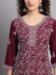 Picture of Gorgeous Rayon Maroon Kurtis & Tunic