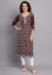 Picture of Taking Rayon Brown Kurtis & Tunic