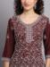 Picture of Taking Rayon Brown Kurtis & Tunic