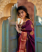 Picture of Fine Silk Purple Saree