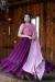 Picture of Delightful Chiffon Medium Violet Red Readymade Gown