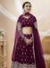 Picture of Sublime Georgette Maroon Lehenga Choli