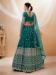 Picture of Resplendent Georgette Steel Blue Lehenga Choli