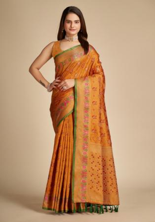 Picture of Magnificent Silk Peru Saree