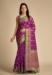 Picture of Sublime Silk Blue Violet Saree