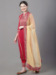 Picture of Ravishing Rayon Fire Brick Readymade Salwar Kameez