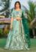 Picture of Sublime Satin Dark Sea Green Lehenga Choli