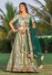 Picture of Good Looking Satin Dark Sea Green Lehenga Choli