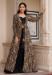 Picture of Excellent Georgette Black Readymade Salwar Kameez