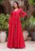 Picture of Georgette Light Coral Readymade Salwar Kameez