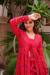 Picture of Georgette Light Coral Readymade Salwar Kameez