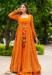 Picture of Georgette Sandy Brown Readymade Salwar Kameez