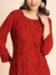 Picture of Statuesque Rayon Fire Brick Kurtis & Tunic